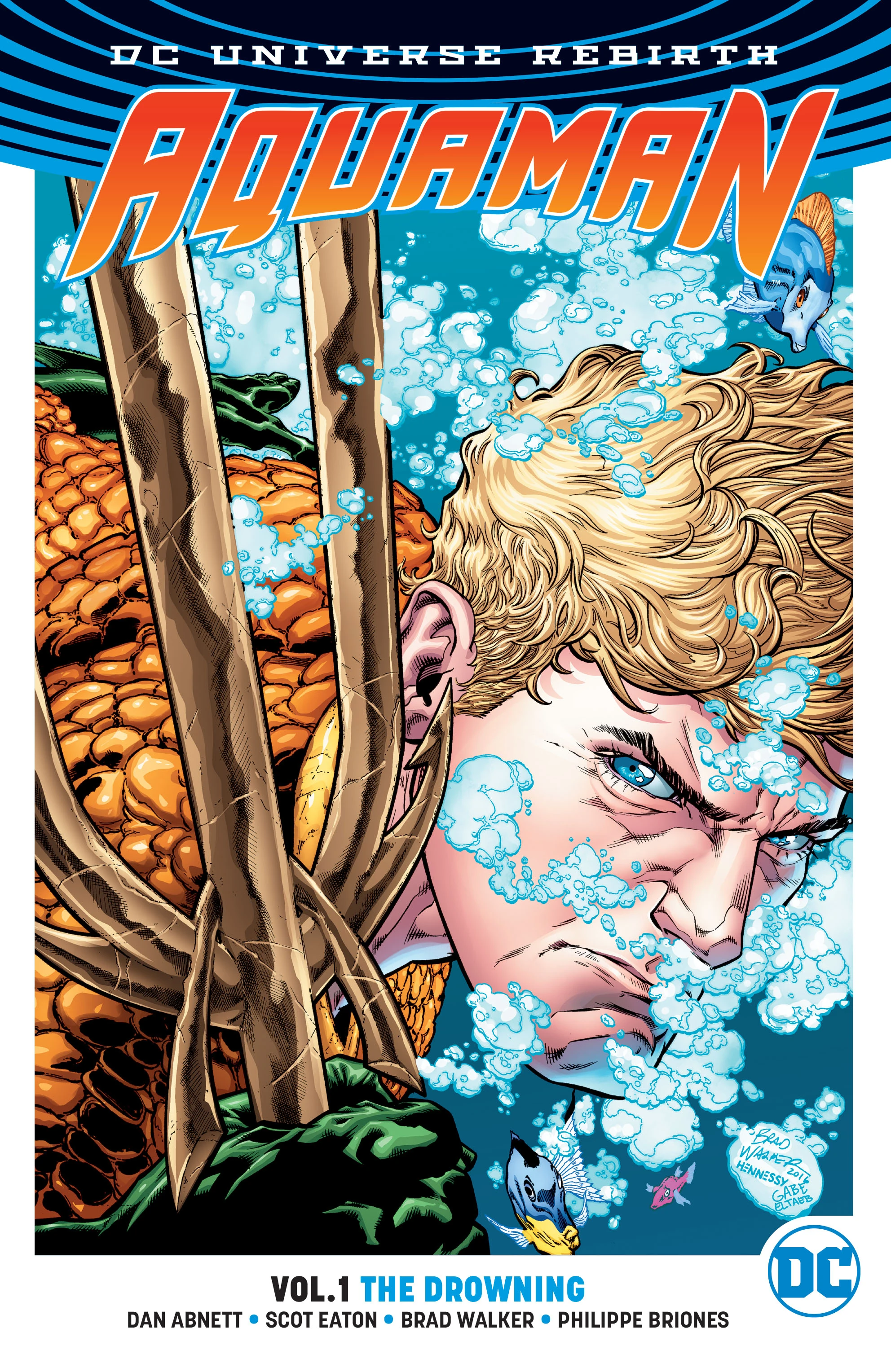 Aquaman Vol. 1: The Drowning (DC, 2017) cover